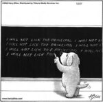 I will not lick the principle