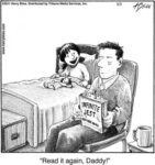 Read it again, Daddy!