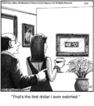 That's the first dollar...
