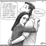 Stop talking!...