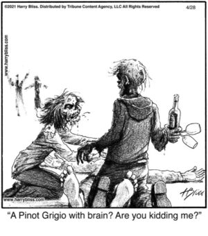 A Pinot Grigio with brain?…