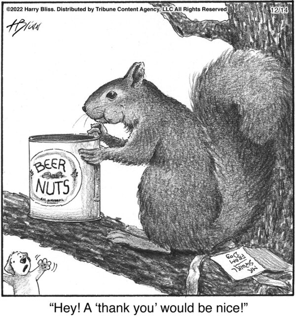 Hey! A ‘thank you’.…
