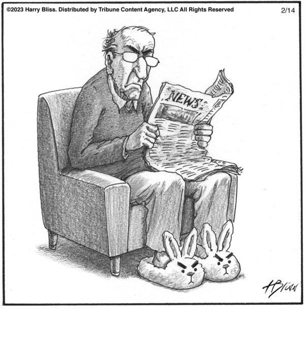 Rabbit slippers…
