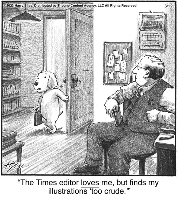 The Times editor LOVES me…