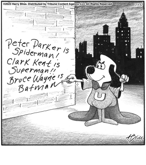 Peter Parker is Spiderman!..