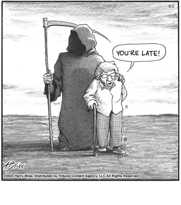 You’re late!..