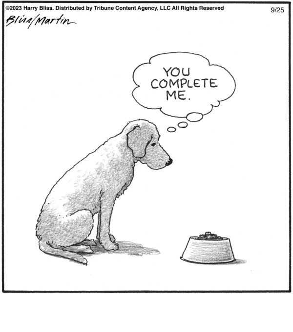 You complete me…