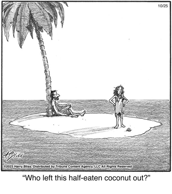 Who left this half-eaten…