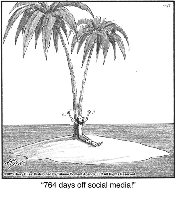 764 days off…