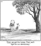 FIRST we get the honey…...