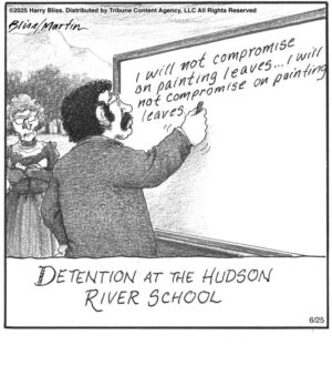 Detention at the Hudson River school…