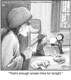 That’s enough screen time…