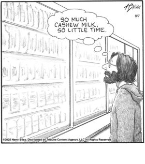 So much cashew milk…