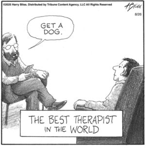 The best therapist in the world…