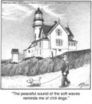 The peaceful sound of the…...