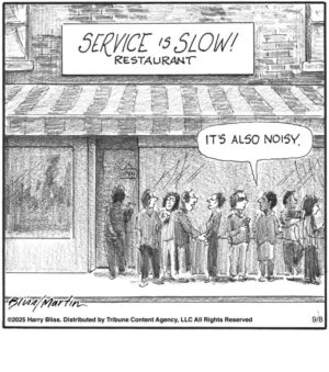 Service is slow…