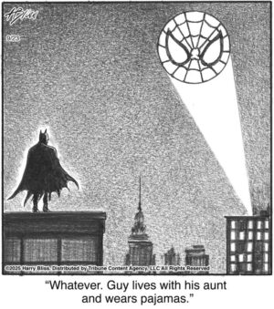 Whatever. Guy lives with his aunt…